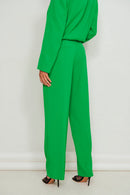NA-KD - Green Straight Trousers