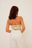 Crop Top Beige
