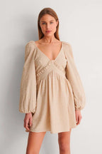 Robe Patineuse - Beige