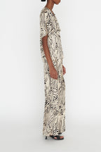 Tangui Top - Ecru And Black