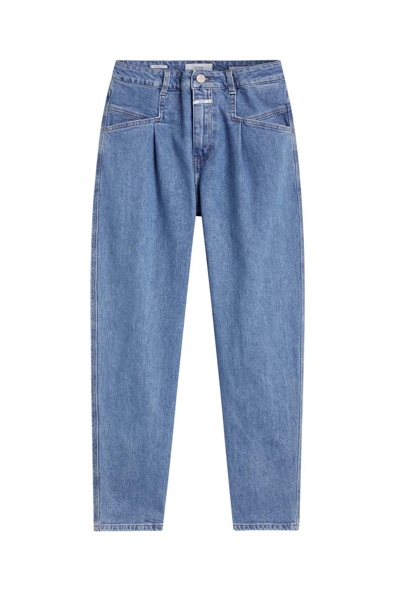 Jean in Organic Cotton - Blue - Women