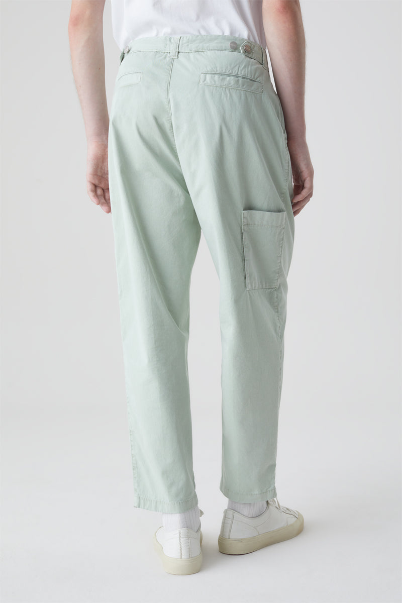 Closed - Light Green Relaxed Trousers - Men