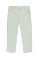 Closed - Light Green Relaxed Trousers - Men