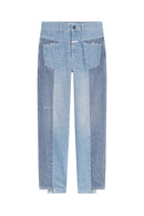 Closed - Jean Relaxed En Coton Biologique - Bleu - Femme