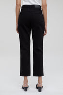 Closed - Relaxed Jeans In Organic Cotton And Linen - Black - Women