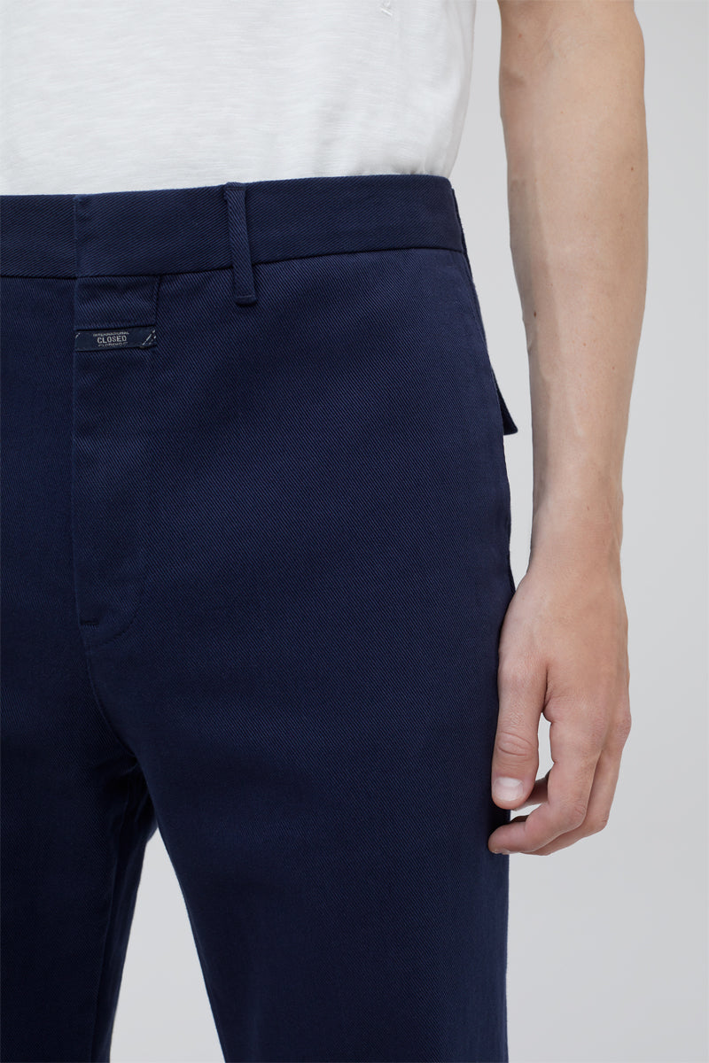 Cerrado - Pantalón regular azul marino - Hombre