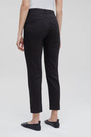 Closed - Linen Trousers - Black - Women