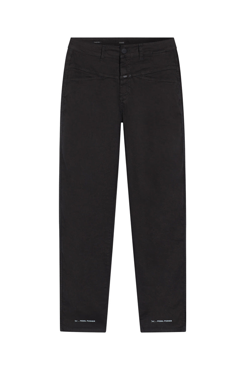 Pantalón De Lino - Negro - Mujer