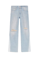 Closed - Jean Slim En Coton Biologique - Bleu Clair - Femme