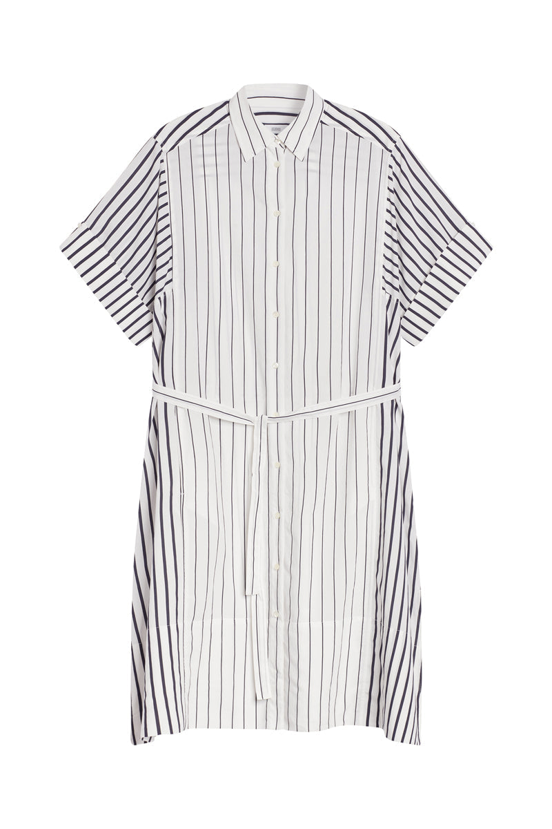 Robe Chemisier - Bleu Marine - Femme
