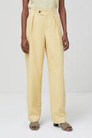 Closed - Pantalon Relaxed - Jaune - Femme