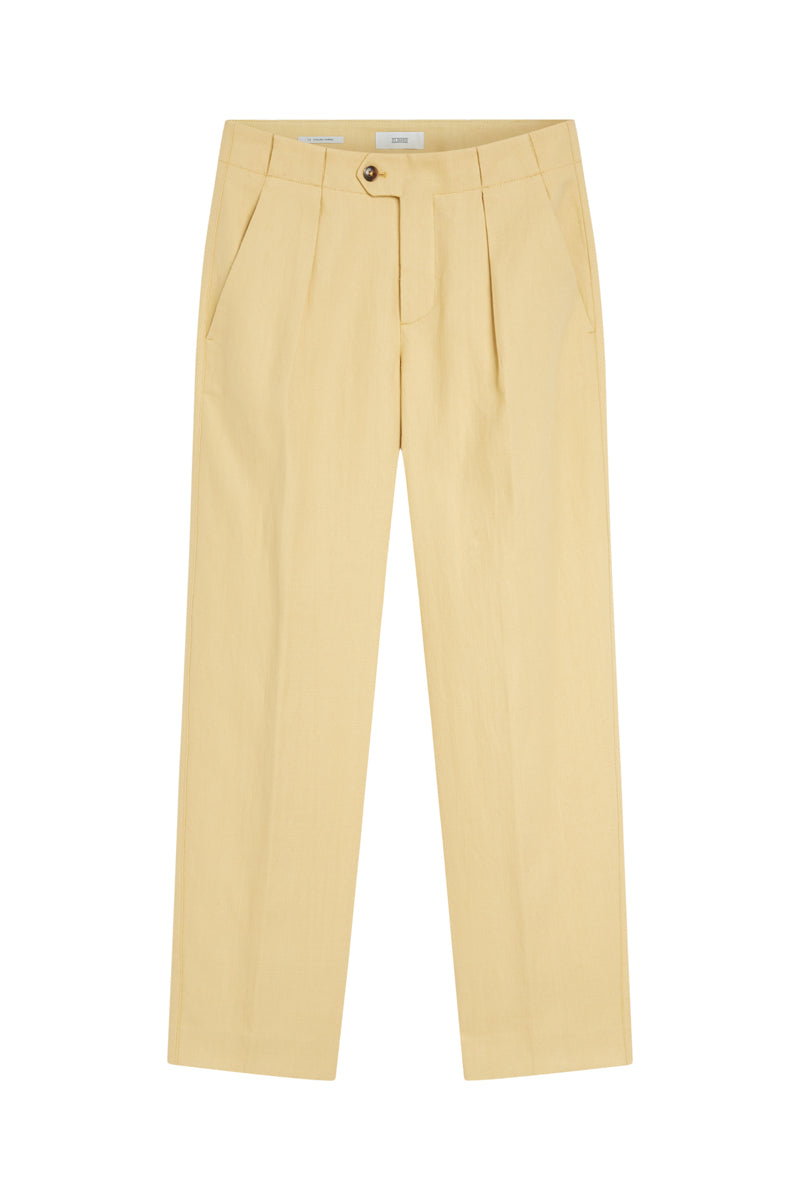 Pantalon Relaxed - Jaune - Femme