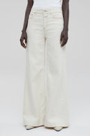 Cerrado - Jeans De Pierna Ancha De Algodón Orgánico - Crudo - Mujer