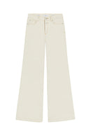 Cerrado - Jeans De Pierna Ancha De Algodón Orgánico - Crudo - Mujer