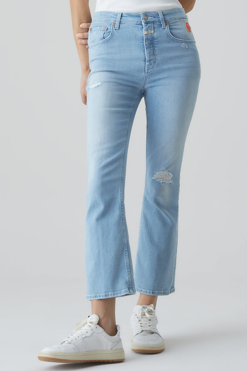 Closed - Skinny Jeans In Organic Cotton - Light Blue - Women