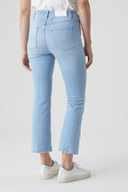 Vaquero Skinny de Algodón Orgánico - Azul Claro - Mujer