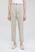 Pantalon Slim - Beige - Femme