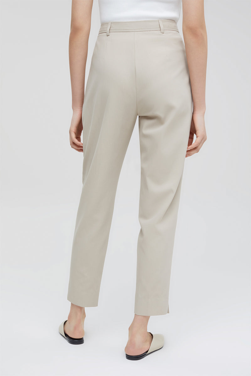 Pantalon Slim - Beige - Femme