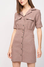 Robe En Laine - Beige