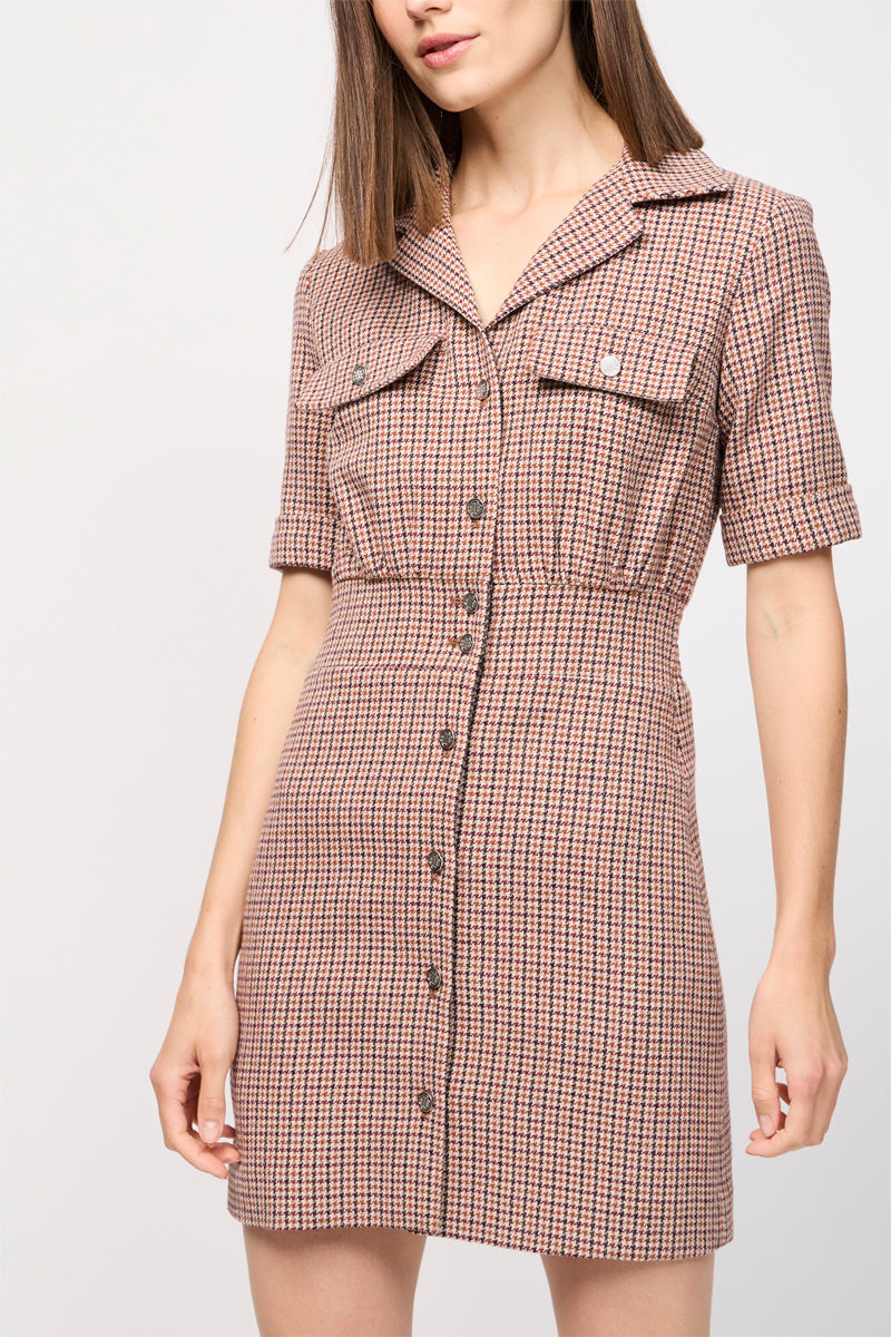 Robe En Laine - Beige