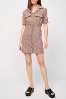 Maje - Vestido de lana - Beige