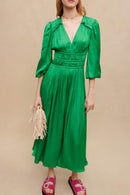 Maje - Robe - Vert Clair