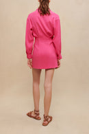 Maje - Robe - Fuchsia