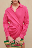 Maje - Dress - Fuchsia