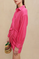 Maje - Robe - Fuchsia