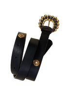 Ceinture En Cuir - Noir