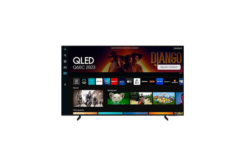 Smart TV QLED 4K 2023 - Samsung - QE55Q60C - 55" - Black