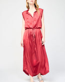 Robe Longue - Rouge - Femme