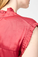 Robe Longue - Rouge - Femme