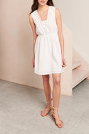Straight dress - Blanc