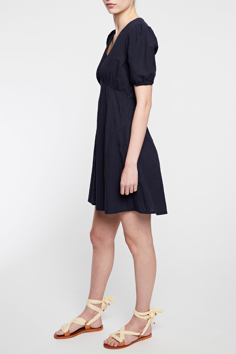 Robe Droite - Bleu Marine