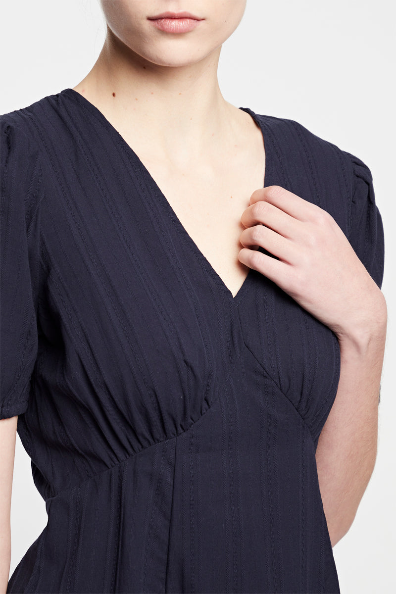 Robe Droite - Bleu Marine