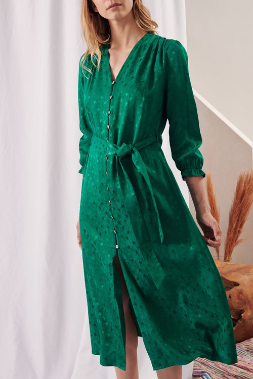Shirt dress - Green