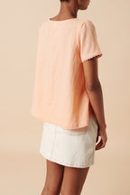 Blouse - Salmon