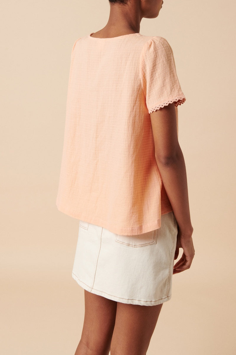 Blouse - Salmon