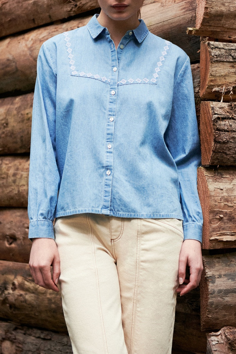 Blouse - Blue