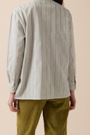 Blusa - Caqui Y Blanco