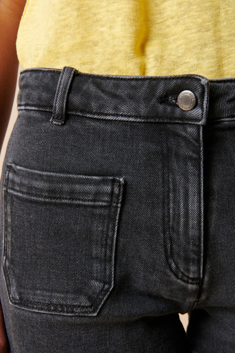Pantalones cortos de algodón orgánico - Negro