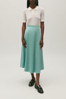 Claudie Pierlot - Jupe Midi - Vert D'Eau