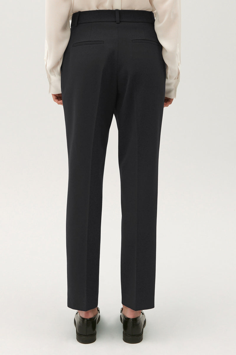 Claudie Pierlot - Straight Pants - Navy Blue