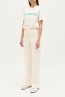 Claudie Pierlot - Straight-leg pants - Ecru