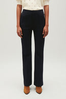 Claudie Pierlot - Pantalon Droit - Bleu Marine