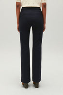 Claudie Pierlot - Pantalon Droit - Bleu Marine