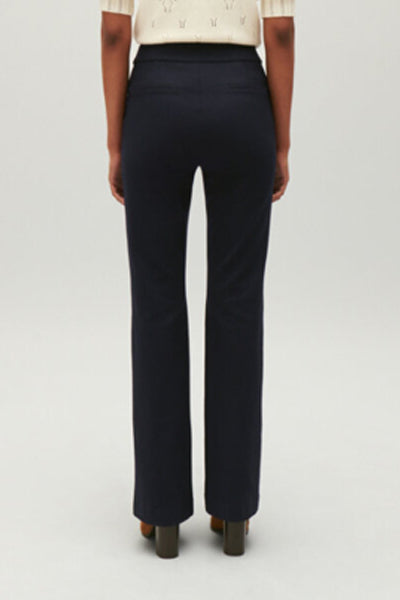 Claudie Pierlot - Straight Pants - Navy Blue