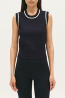 Claudie Pierlot - Jersey sin mangas - Azul marino