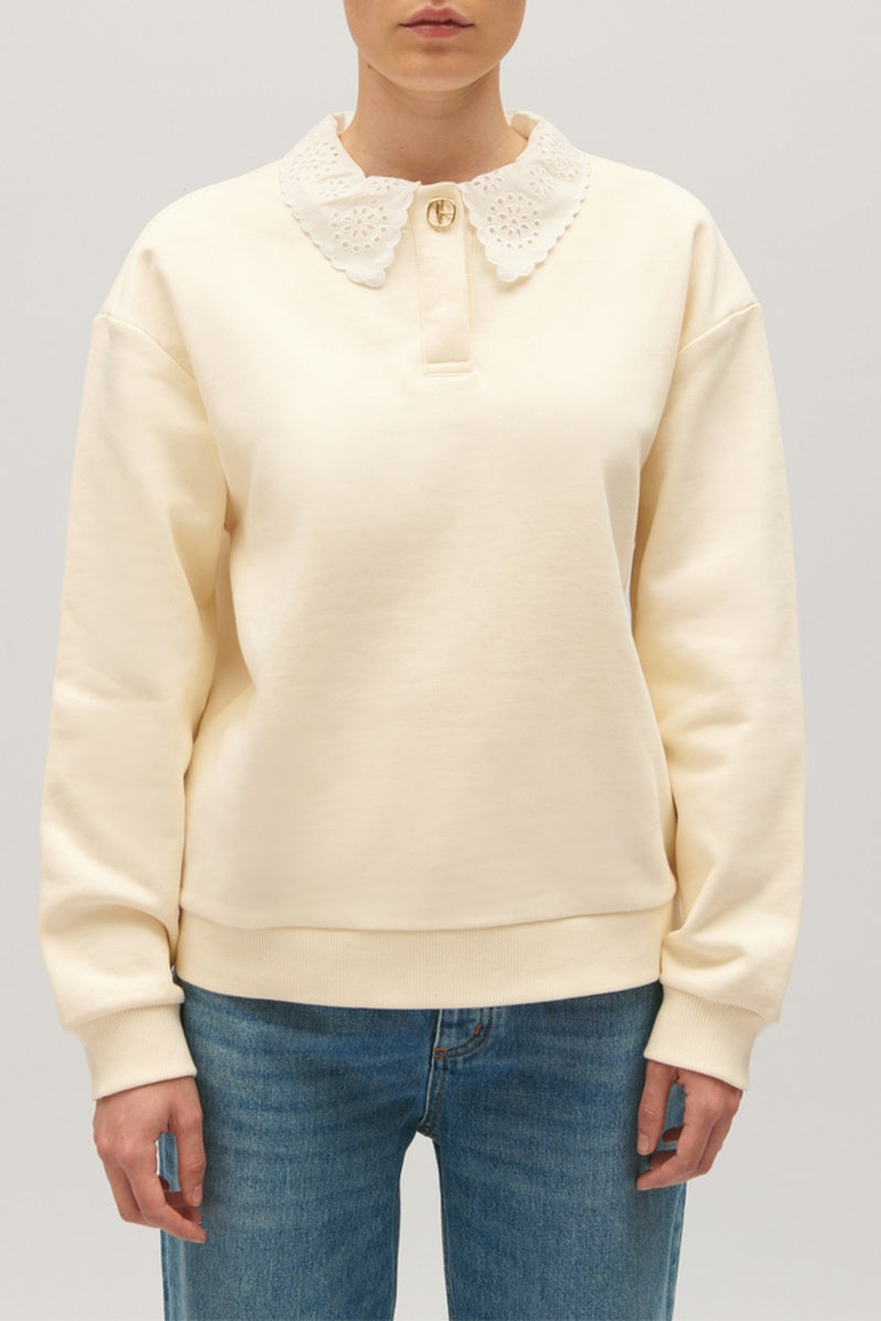 Claudie Pierlot - Sweat - Ecru